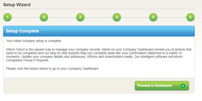 How Does the Set Up Wizard Work? – Inform Direct